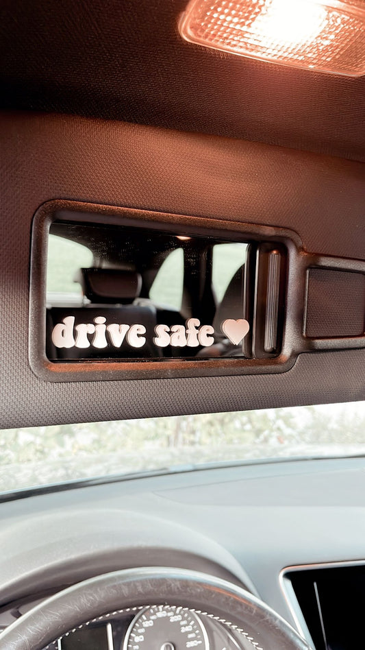 Spiegel Sticker / Drive Safe <3